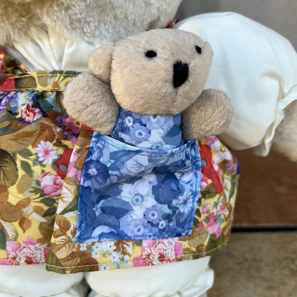 🌸3 for $18🌸 Mother’s Day Hallmark Chrysantha-mom and Sweet Pea Plush Teddy Vntge - Picture 4 of 9